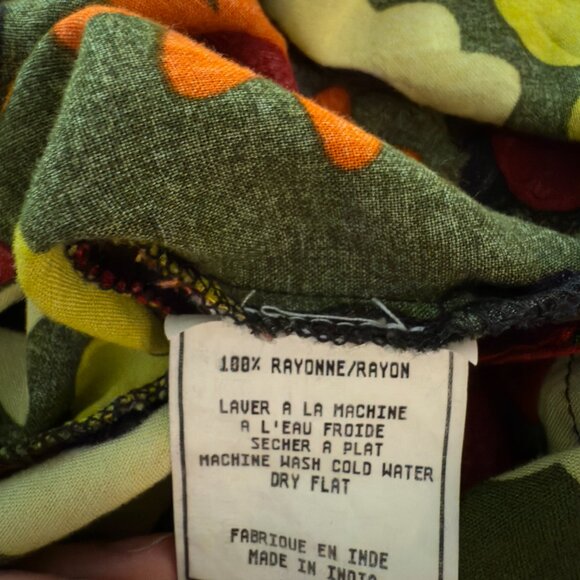 70s Inspired Button DOwn Shirt By Super Massive (Size Medium) - Picture 8 of 8